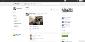 Google Plus Screenshot